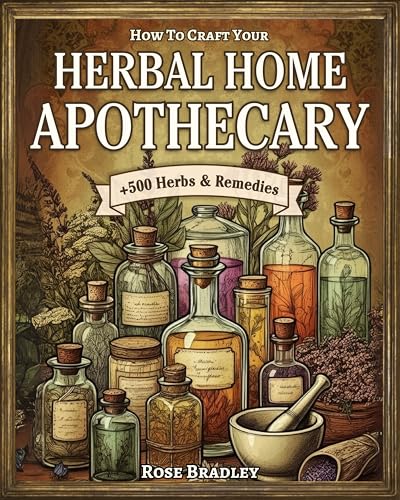How to Craft Your Herbal Apothecary: 500+ Herbs and Natural Remedies for Everyday Health | Your A-Z Guide to Make DIY Healing Tinctures, Teas, Decoctions, Syrups, Essential Oils, and More (Kindle Edition)