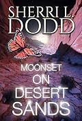 Moonset on Desert Sands