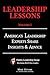 Leadership Lessons Volume 1 by Mike Ettore