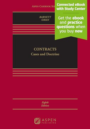 Contracts: Cases and Doctrine [Connected eBook with Study Center] (Aspen Casebook Series)