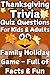 Thanksgiving Trivia Quiz Qu...
