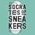Socrates op sneakers