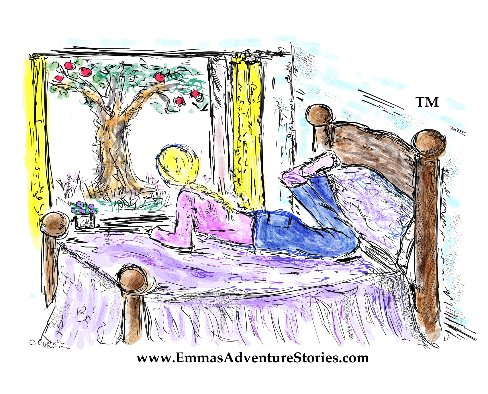 Emma and the Walk Into the Woods