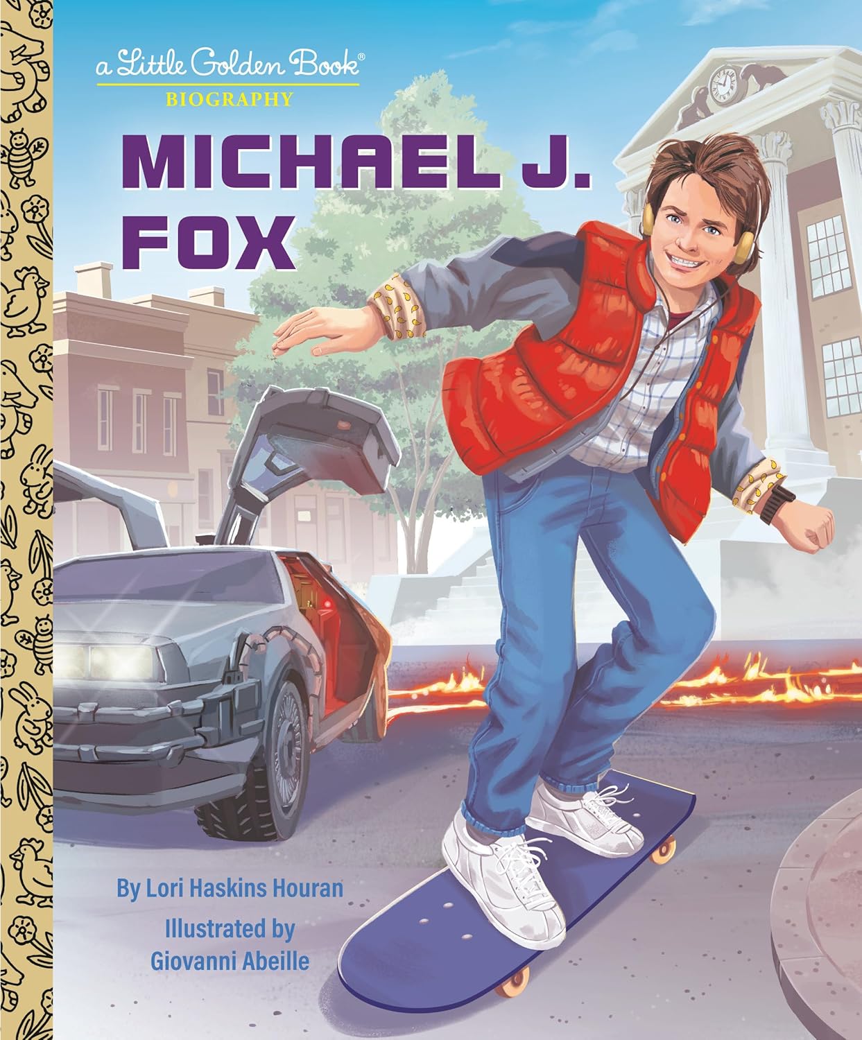 Michael J. Fox: A Little Golden Book Biography (Hardcover)