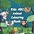 kids animal alphabet colouring book by Nicola Thomas