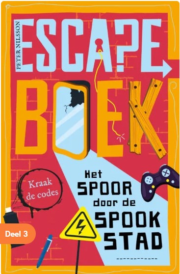 Escape boek deel 3: Het spoor door de spookstad