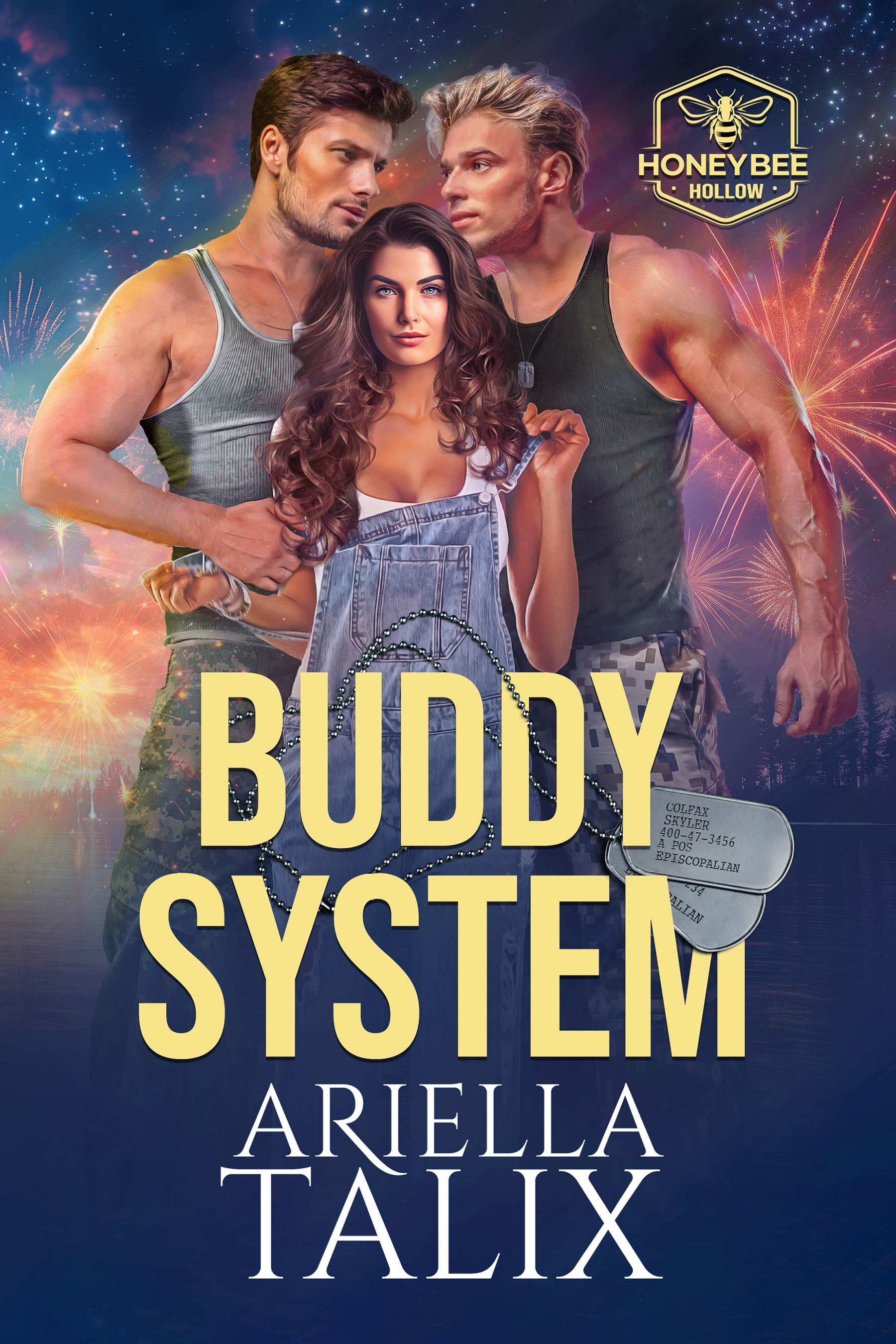 Buddy System: A Small-town, MMF, Military Romance