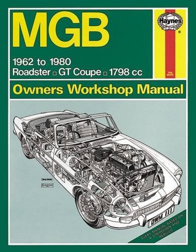 [MGB (62 - 80) Haynes Repair Manual (Chilton)] [Author: Anon] [October, 2013]