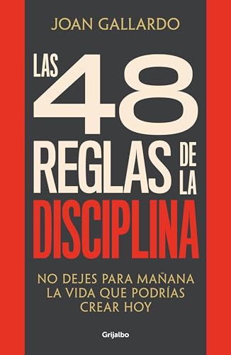 Portada de Las 48 reglas de la disciplina/ The 48 Rules of Discipline, de Joan Gallardo