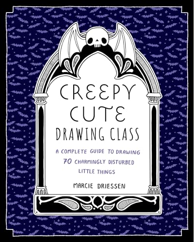 Creepy Cute Drawing Class: Learn to Draw 70 Sweetly Spooky Characters and Cozy Creatures (Paperback)
