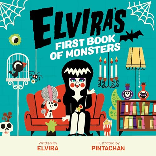 Elvira's First Book of Monsters (Board Book)