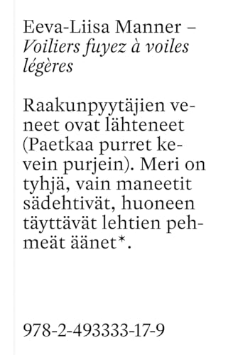 Voiliers fuyez à voiles légères / Les eaux mortes (Hardcover)