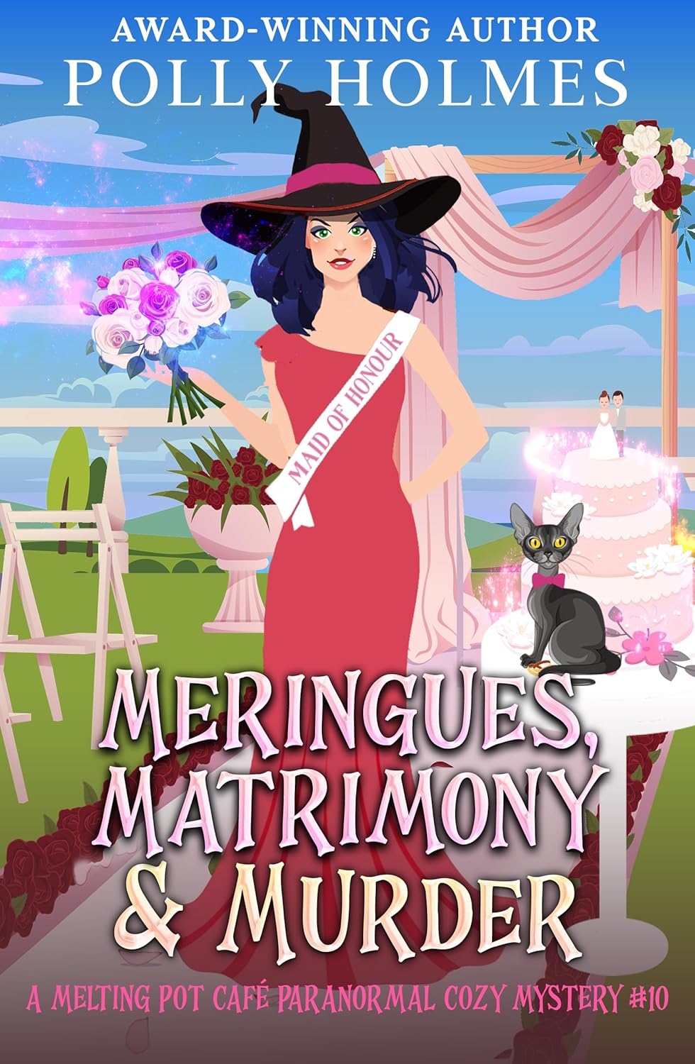 Meringues, Matrimony & Murder (Melting Pot Cafe Book 10)