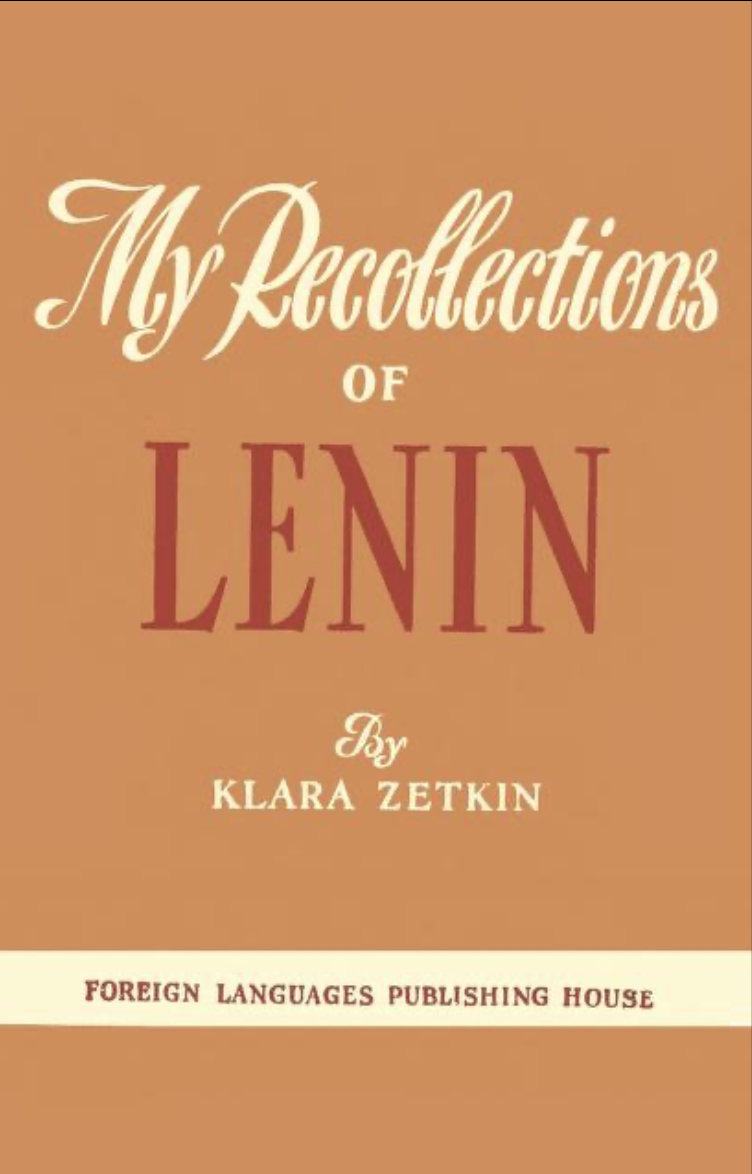 My recollections of Lenin