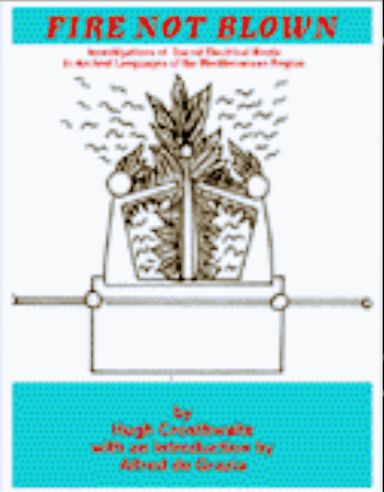A Fire Not Blown: Investigations of Sacral Electrical Roots in Ancient Languages of the Mediterranean (Paperback)