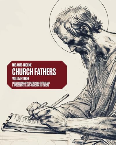 Ante-Nicene Church Fathers: Volume 3: Latin Christianity - Its Founder, Tertullian; I. Apologetic; II. Anti-Marcion; III. Ethical (Paperback)