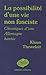La possibilité d'une vie no...