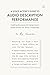 A Voice Actor’s Guide to Audio Description Performance by Roy Samuelson