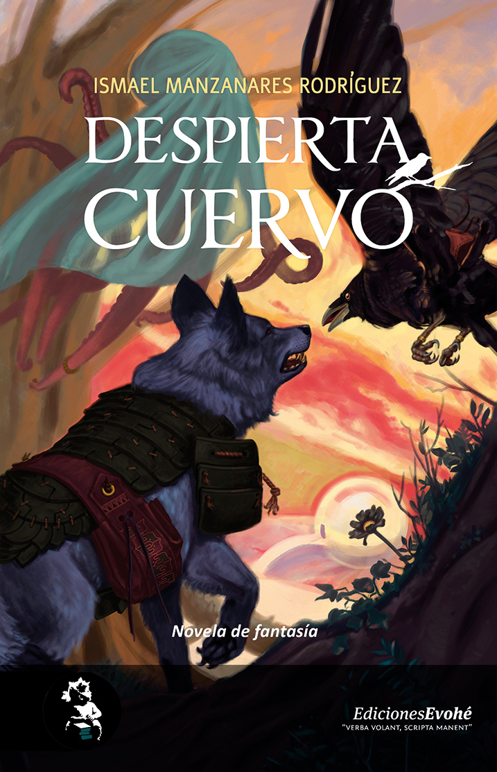 Portada de Despierta, cuervo, de Ismael Manzanares