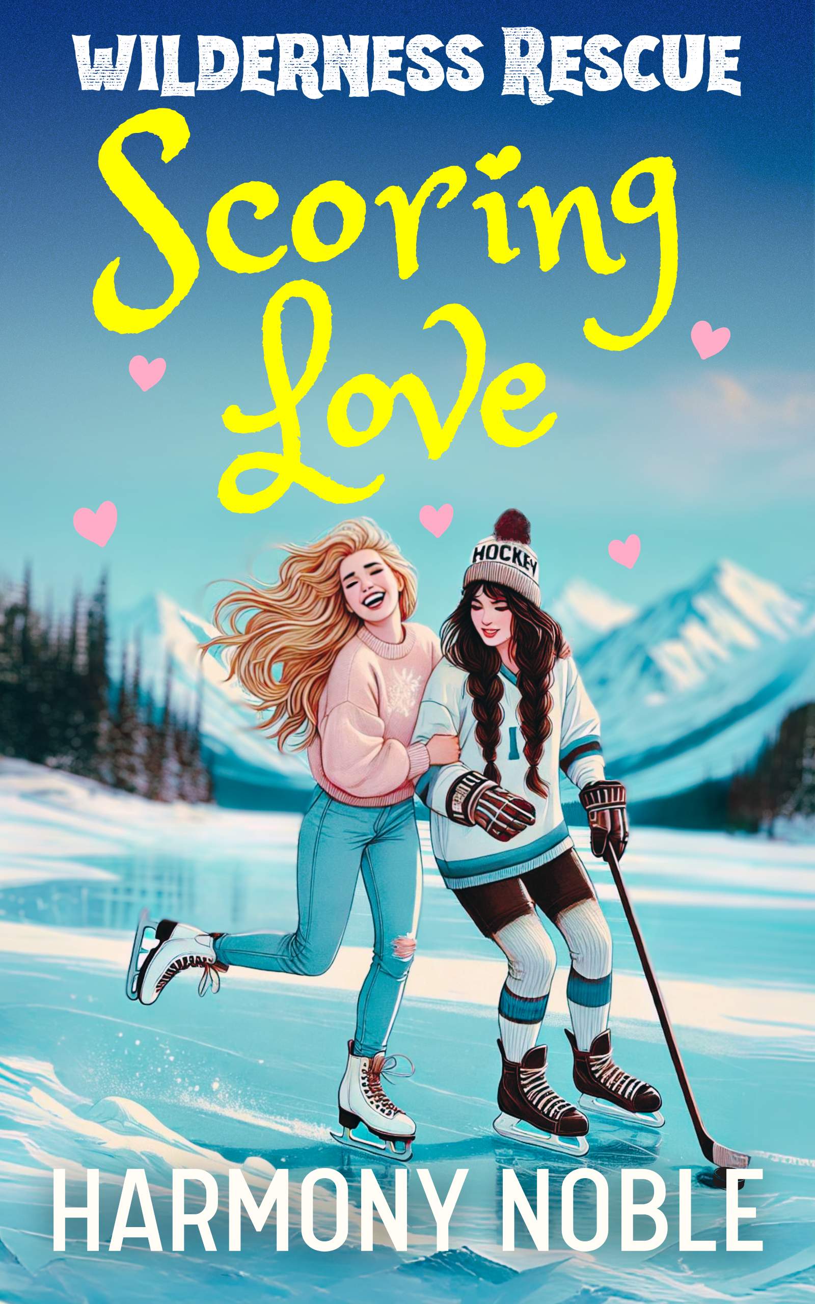 Wilderness Rescue Scoring Love: A Sapphic Alaska Rescue Romance
