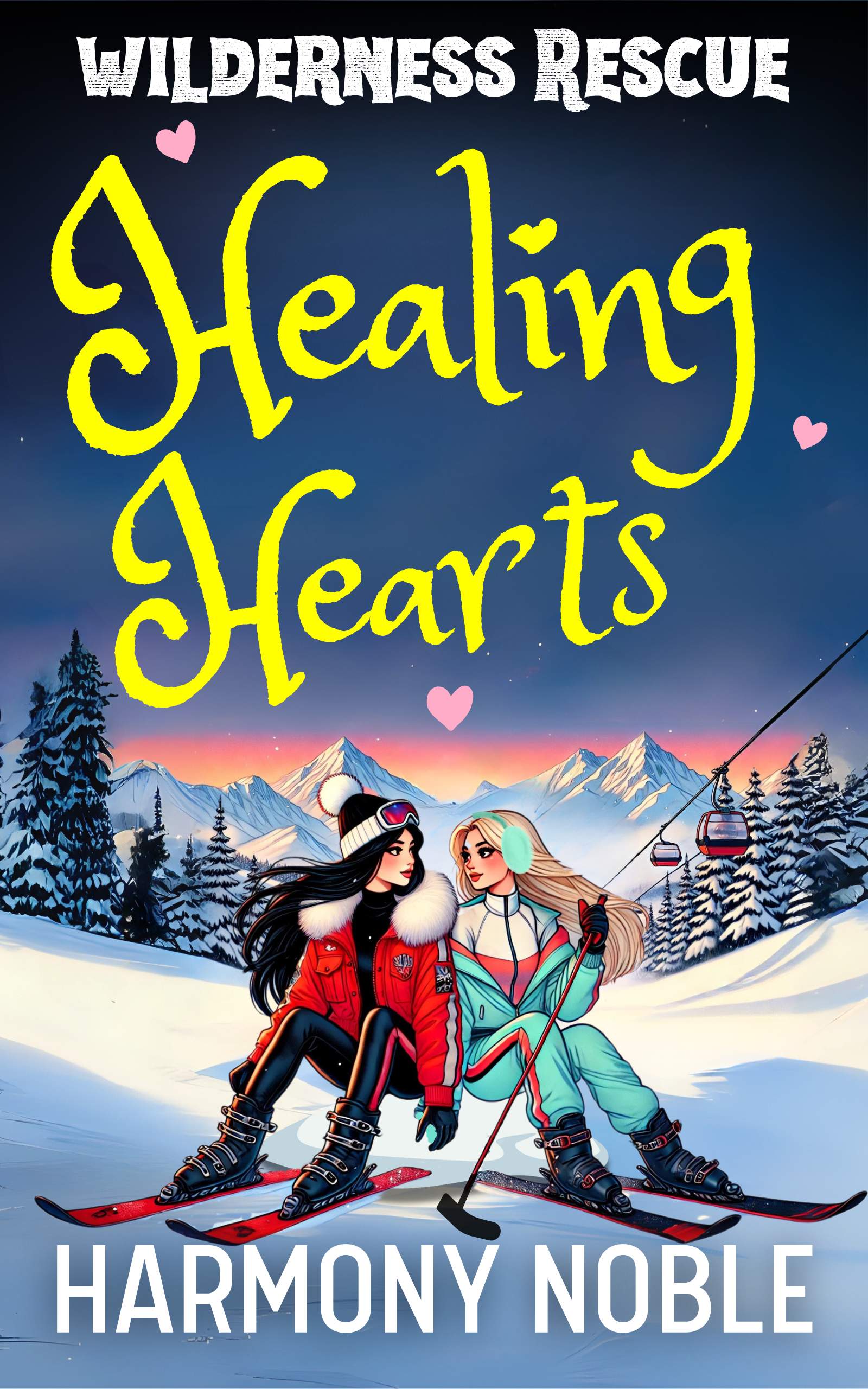 Wilderness Rescue Healing Hearts: A Sapphic Alaska Rescue Romance