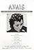 ANAIS: An International Journal: Volume 18, 2000