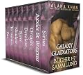Galaxy Gladiators Bücher 1-7 Sammlung (Galaxy Gladiators Alien-Entführungsroman)