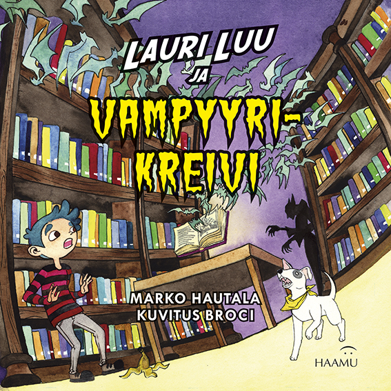Lauri Luu ja vampyyrikreivi (Hardcover)