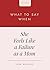 What to Say When She Feels Like a Failure as a Mom by Sara  Wallace