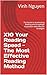 X10 Your Reading Speed - The Most Effective Reading Method by Vinh Nguyen