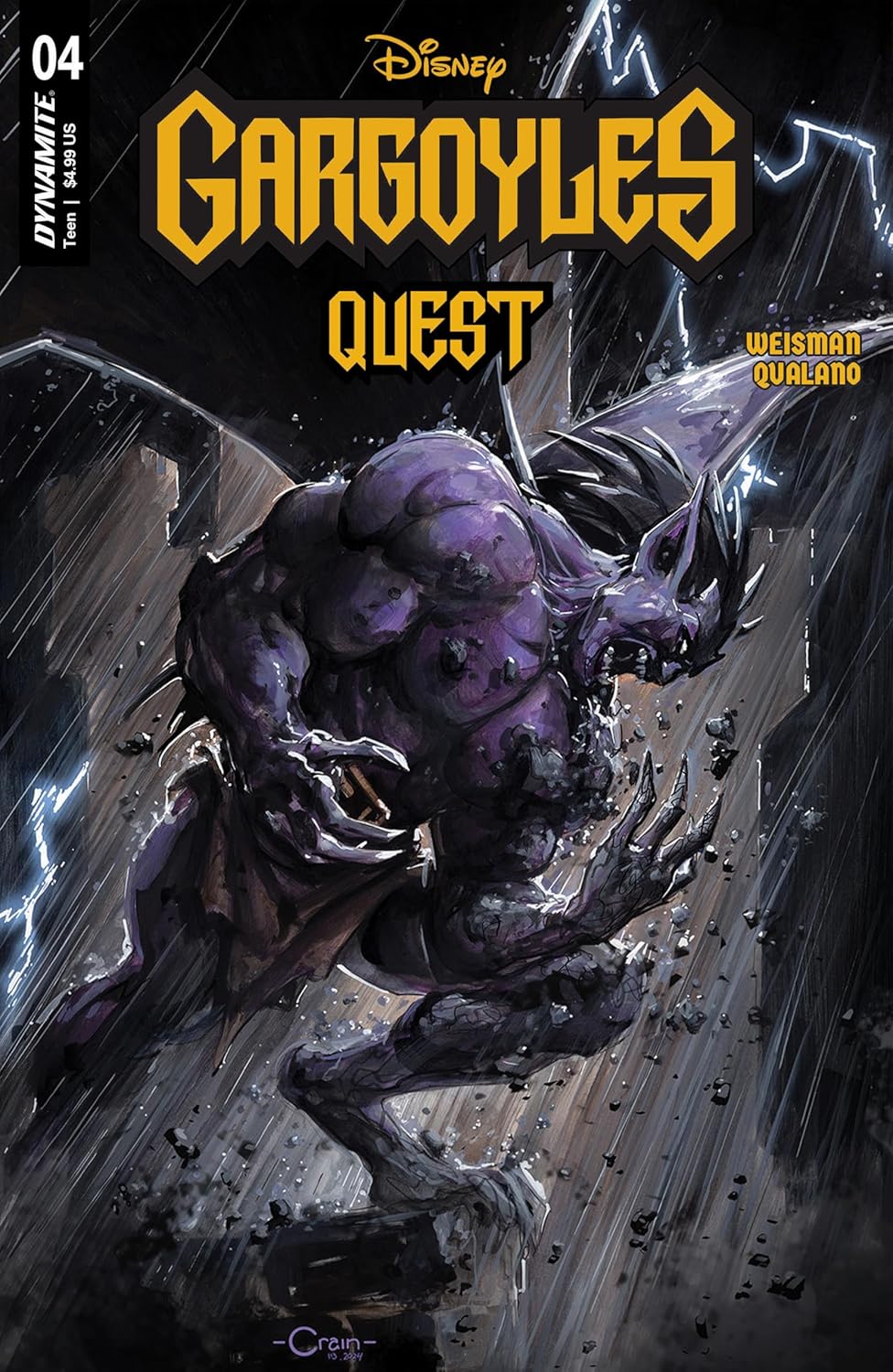 Gargoyles: Quest Vol. 1 #4 (Gargoyles Quest)