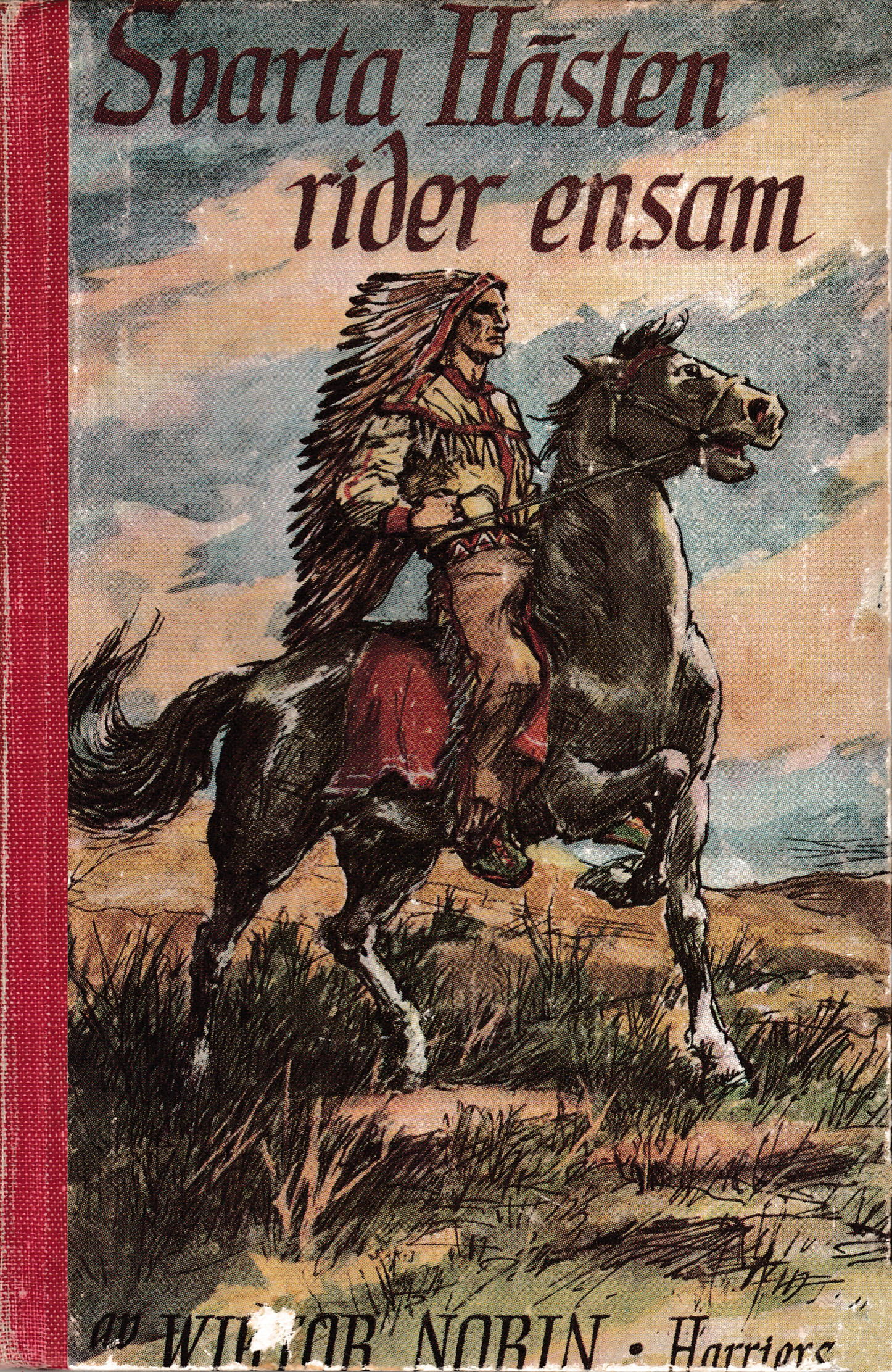 Svarta Fjädern rider ensam