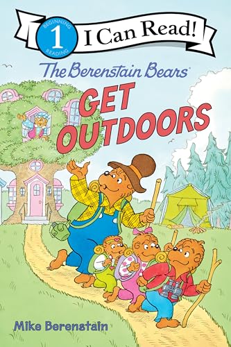 The Berenstain Bears: Get Outdoors: A Funny Educational Story About Camping for Children (Ages 4-8) (I Can Read Level 1)
