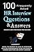 100 HR Interview Questions ...