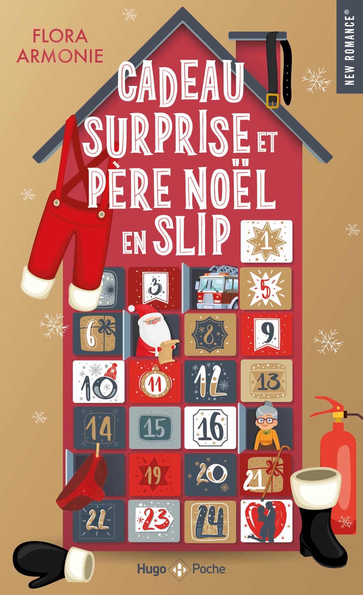 Cadeau surprise et père Noël en slip (New romance)