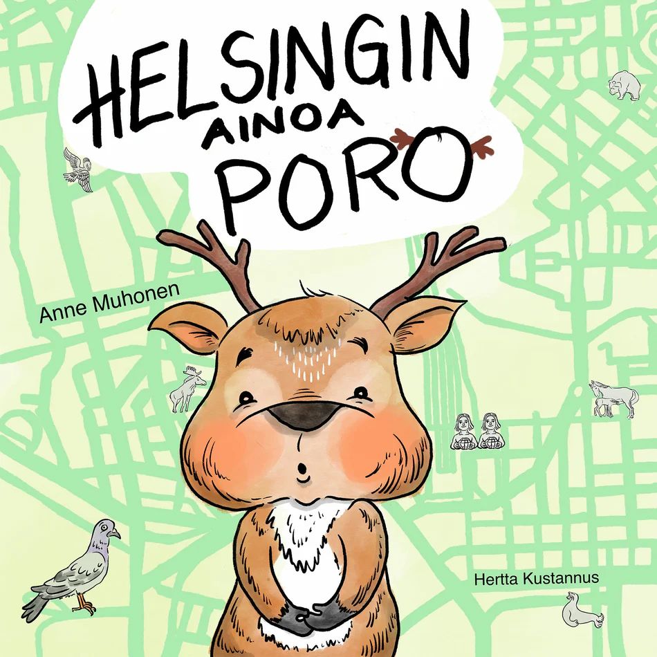 Helsingin ainoa poro (Hardcover)