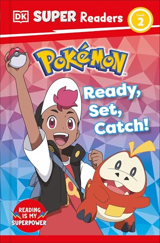 DK Super Readers Level 2 Pokemon Ready, Set, Catch! (Paperback)