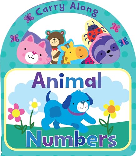 CARRY ALONG ANIMAL NUMBERS (Board Book)