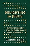 Delighting in Jesus: Rhythms to Restore Joy When You Feel Burdened, Broken, or Burned-Out Book cover for Delighting in Jesus: Rhythms to Restore Joy When You Feel Burdened, Broken, or Burned-Out