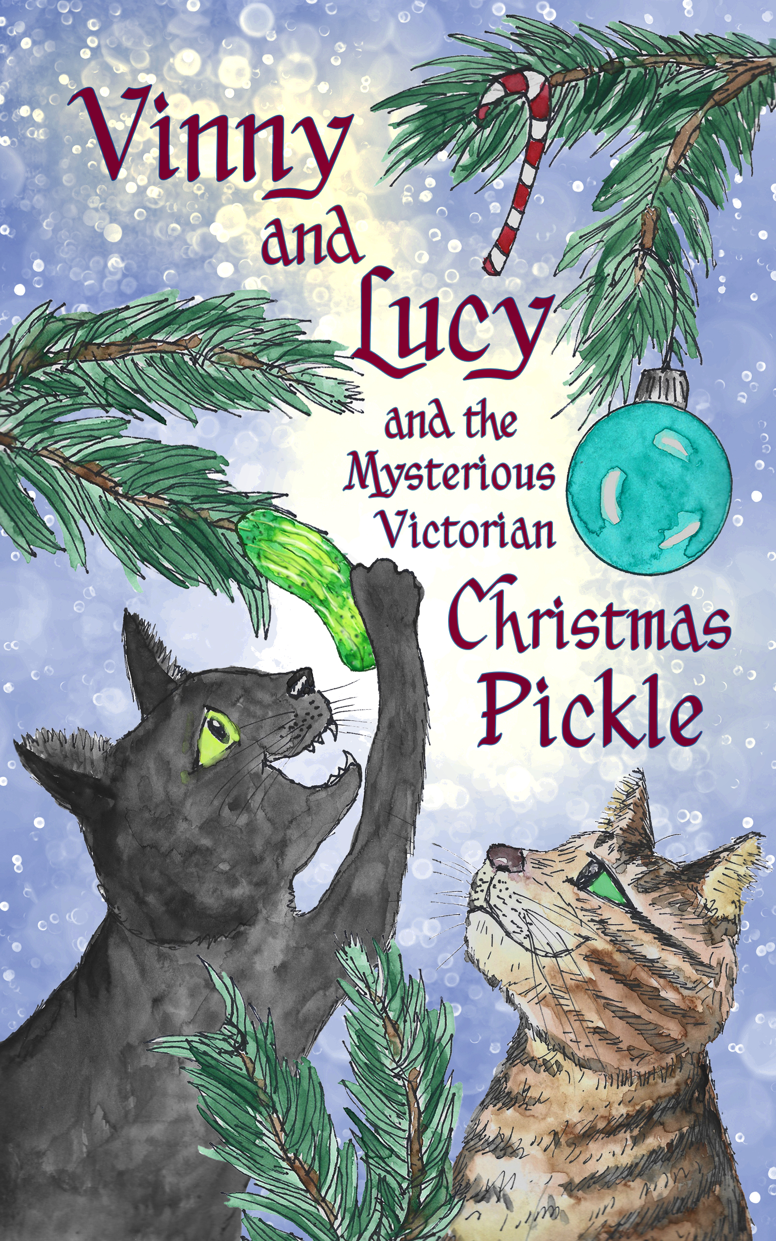Vinny and Lucy and the Mysterious Victorian Christmas Pickle