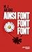 Ainsi font font font