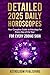 DETAILED 2025 DAILY HOROSCO...