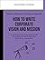 How to write corporate Visi...