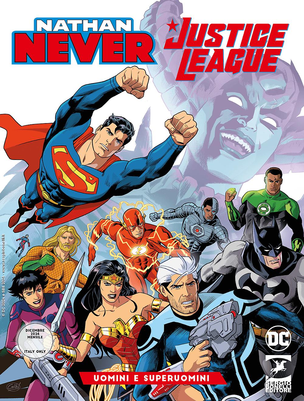 Nathan Never Justice League 2: Uomini e superumani