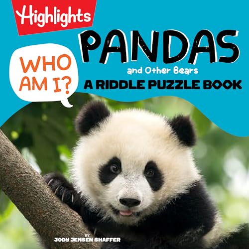 Who Am I? Pandas and Other Bears: Bear Riddle and Picture Book for Kids with Fun Animal Facts, Visual Puzzles and Guessing Games Made for Young Readers 4-8 (Hardcover)