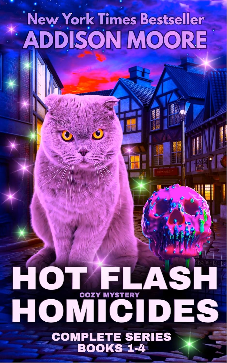 Hot Flash Homicides : Boxed Set Books 1-4 (Killer Cozy Mystery Boxed Set)