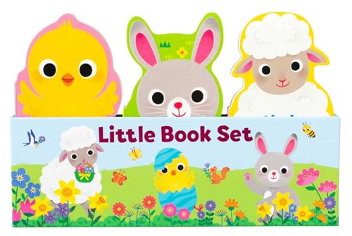 Little Book Set: Little Chick, Little Bunny, Little Lamb (Little Shaped Board Books)