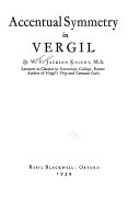 Accentual Symmetry in Vergil