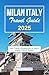 MILAN ITALY TRAVEL GUIDE 2025 by THELMA JASON