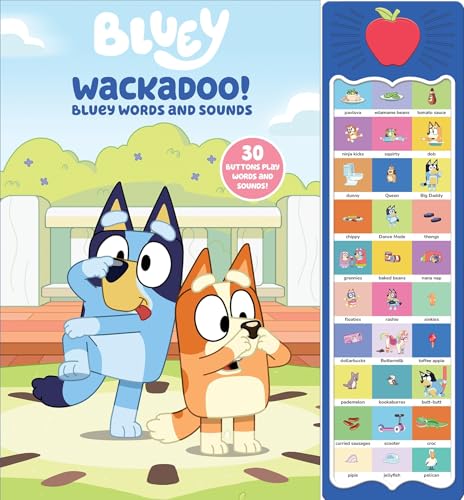 Bluey: Wackadoo! Bluey Words and Sounds Sound Book (Hardcover)